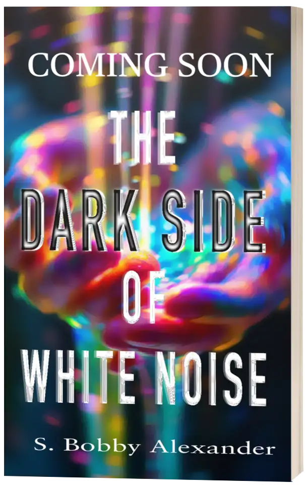 the dark side of white noise - s. bobby alexander - book mockup