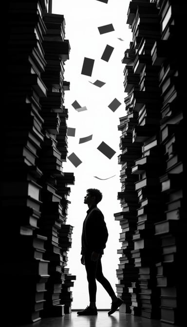 "photo of books in the wind"